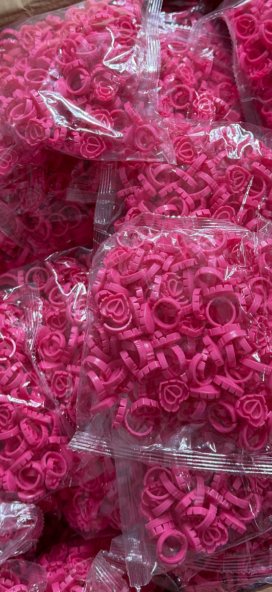 Heart Glue Rings